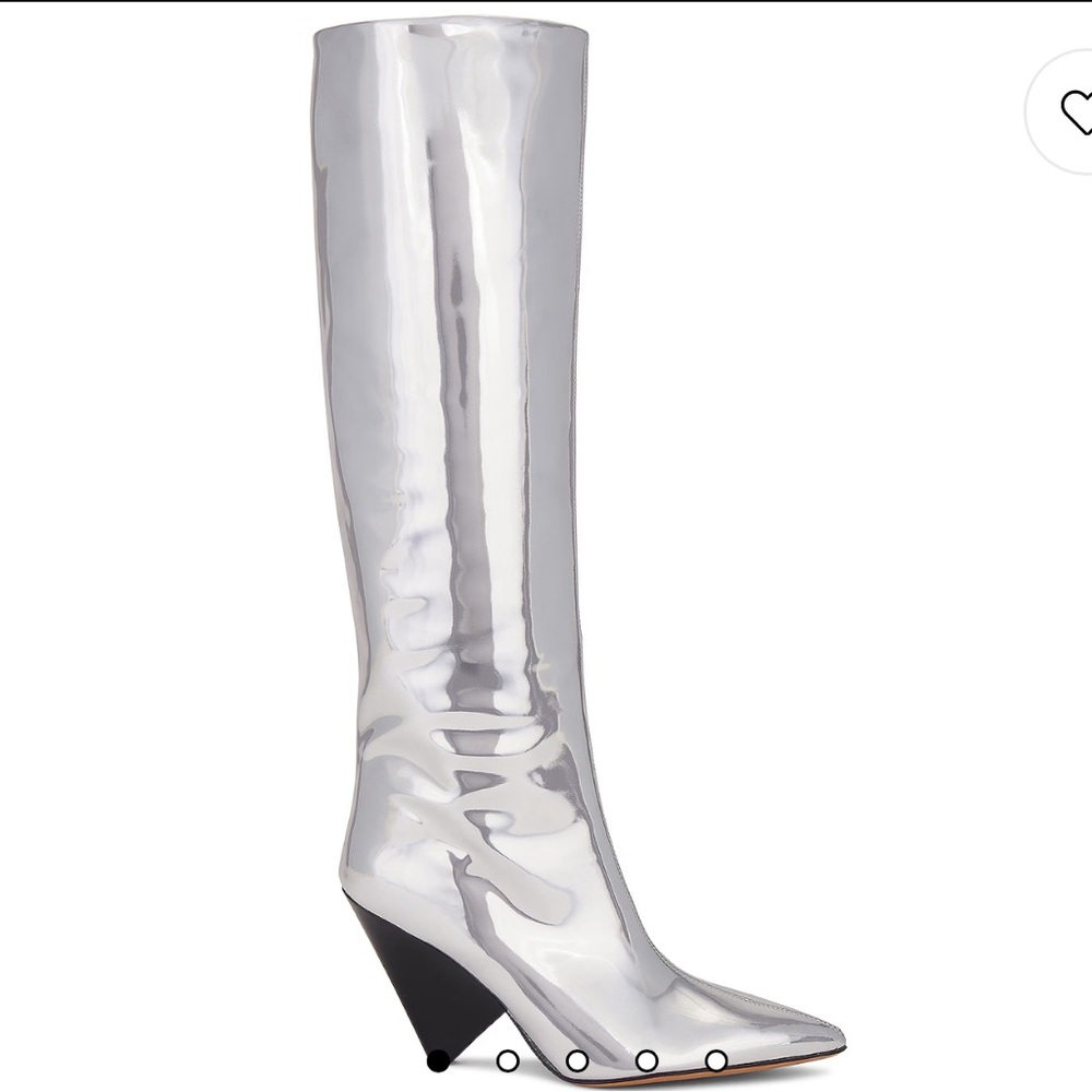 Isabel Marant silver boots